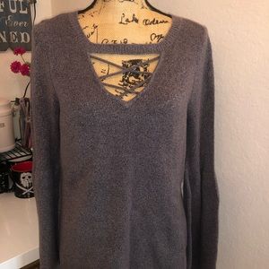 American Eagle Light purple sweater